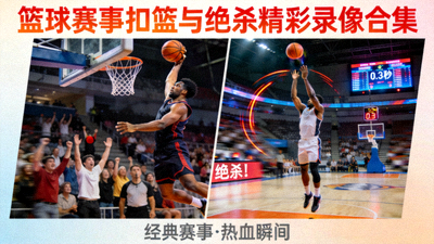 篮球赛事扣篮与绝杀精彩录像合集
